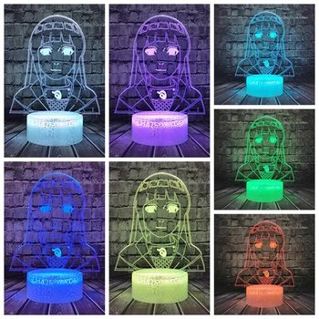 Japan manga Хината noćno svjetlo Naruto crtani Учиха Itachi strip svjetlo za vrtić LED dekor lampe za blagdan Rođenja igračka