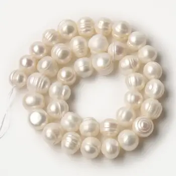 AA+ prirodni slatkovodni bijeli biser nepravilnog okruglog slobodan perle za izradu nakita su naušnice DIY žene narukvica i ogrlica Trn