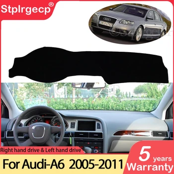 Za Audi A6 C6 2005~2011 4F protuklizni tepih poklopac ploče s instrumentima mat krov Dashmat tepih auto oprema S-line 2006 2007 2008 2009