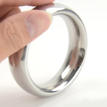 40/45/50 mm metalna penis prsten od nehrđajućeg čelika prsten iz slavine loptu težina Dick prsten u skrotum povezivanje adult Sex Igračke za muškarce Cockring