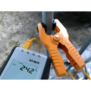 -40~200°C senzor temperature cijevi pvc-senzor olovni K-tip sonda termoparovi dijagnostički termometar obujmica cijevi termometar pvc stezaljka