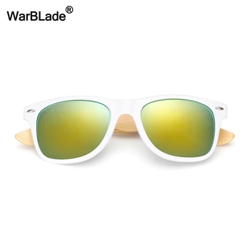 WarBLade izvorni drveni sunčane naočale muškarci bambus stopala sunčane naočale Moda žene brand dizajn sunčane naočale nijanse naočale 2018 ručni rad