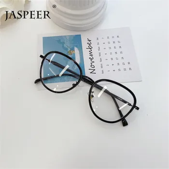 JASPEER moda naočale okviri moda klasicni obrve full metal rimless za naočale žene muškarci vintage naočale, optički okvir