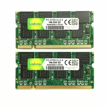 Kinlstuo novi DDR1 1GB ram-a PC2700 DDR333 200Pin Sodimm notebook DDR memorije 1 GB besplatna dostava