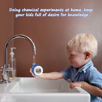 Dijete je voda prehrana Desktop sat kreativni smart Desktop sat Eko-Energija vode digitalni led sat uređenje doma