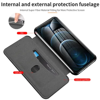Magnetni kožni držač flip torbica za Apple Iphone 12 Mini SE 2020 11 Pro XS Max X XR 6 S 6S 7 8 Plus Meki za novčanik