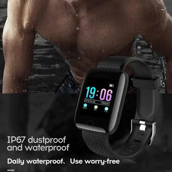 Pametni satovi krvni tlak Smartwatch ženske trg sat monitor fitness tracker Reloj Inteligente Mujer Sport za Android i Ios