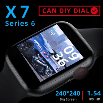 X7 smartwatch 2020 IWO 12 Smart watch Men Women Smart bracelet Poziv Heart Rate pedometar sat serije 5 pk X6 W26 t600 amazfit