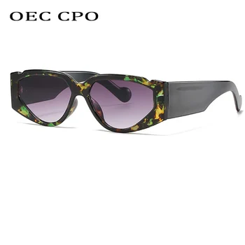 Moda punk trg sunčane naočale Žene new Vintage Mačje oči Sunčane naočale muškarci naočale retro zeleno sive nijanse UV400 naočale O655