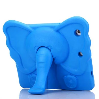 Elephant Nose Slatka 3D Cartoon Handle Stand Kids EVA šok-dokaz torbica za iPad tableta Air, Tablet Cover Case