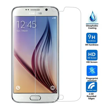 Za Samsung Galaxy S6 S 6 torbica za telefon zaslon zaštitnik 9H 2.5 D kaljeno staklo za Galaxy S6 G9200 zaštitna folija vidro vidrio
