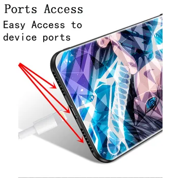 Fluorescentno akril torbica za telefon torbica za Xiaomi Redmi Note 7 8 K20 Pro 8A Mi 9 9T 10 Pro Bag Shell Glow in Dark Get Rich