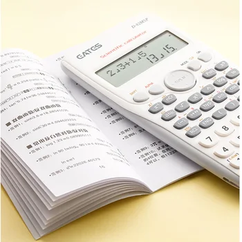 Digitalni znanstveni kalkulator 240 funkcije 82MS statistika matematika 2Line zaslon D-82MSP za učenika škole diplomski