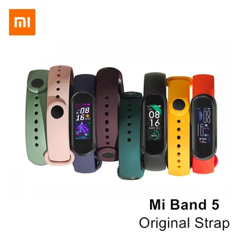 Originalni Xiaomi Mi Band 5 remen za ručni zglob šarene silikonska narukvica TPU da Mi Smart Band 5 narukvica