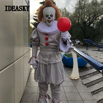 Anime 2018 stephen king ' s it pennywise kostim klauna cosplay teror klaun film Halloween kostime za muškarce odrasle fantazija
