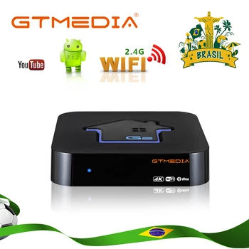 Brod iz Brazila, Španjolske GTmedia G2 Android 7.1 TV Box 2GB 16GB ugrađenog WiFi 4K HD pojedinca ili kućanstva podržava .M3U GTplayer TV Box