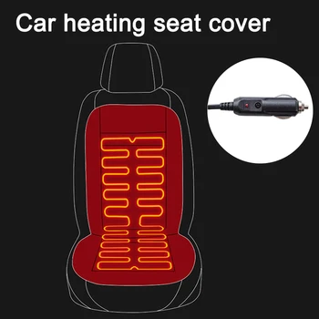 12V grijani presvlaku autosjedalice plašt na sjedalici grijana sjedala Univerzalni auto-torbica zaštitnik sjedala grijana sjedala