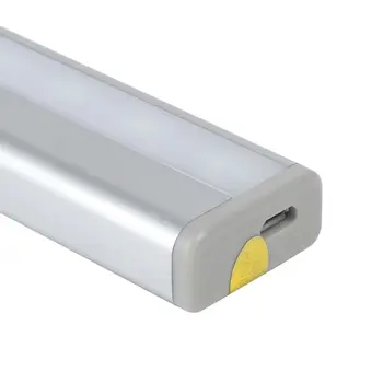 Ljudski infracrveni senzor ormar svjetlo USB baterija baterija baterija baterija baterija punjenje žarulje 10 LED IR infracrveni detektor pokreta