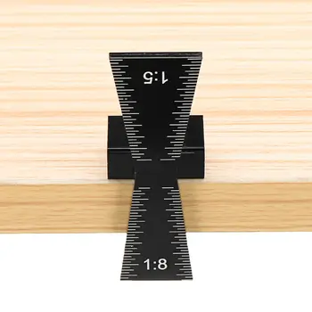 Novi lastin rep marker aluminijske legure lastin rep obilježavanja uzorak 1:5 & 1: 8 drveni senzor veze s alatima uvodnog projekcija ласточкиного rep razmjera