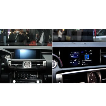 Za LEXUS IS250 IS300 IS350-2018 GPS auto navigacijski sustav okvir za uređenje naljepnica karbonskih vlakana stil automobila ukras