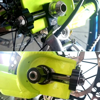 Da je bomba D-vješalica street / dirt skočiti jedan brzina promjene okvira vozila stražnji prekidač horizontalni rep kuka bicikl pogodan za osi 10 mm