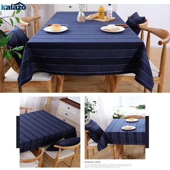 Moderna dekorativna tkanina pamučna tkanina keper nordijsko domaća kuhinja stolnjaci college banket stol poklopac