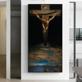 Salvador Dali je Krist Жикли ulje na platnu slike na zidu posteri i zidne gravure umjetničke slike kućni dekor