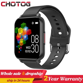 Bluetooth 5.0 Smart watch muškarci puni zaslon osjetljiv na dodir prilagođene sat suočava Smartwatch žene krvni tlak kisika monitor srčane sat