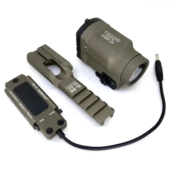 AK47 AK74 Taktički Light gun New AK-SD LED Oružje Flashlight Fit 20mm Rail Momentary With Remote Switch Strob