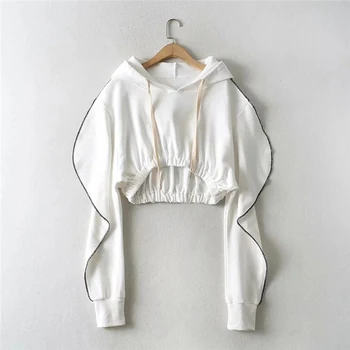 HWLZLTZHT hoodies veste žene s dugim rukavima ulica odjeća Harajuku majica majica plus size fashion majica dame