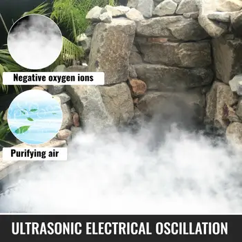 12 glavobolje ultrazvučni kreatora magle Fogger magla fontana ribnjak ovlaživač zraka 5300m/hour