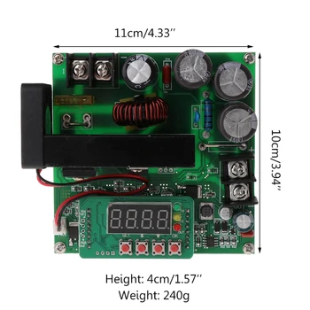 B900w DC step-up digitalni modul za upravljanje step-up konstantan napon za pretvarač struje