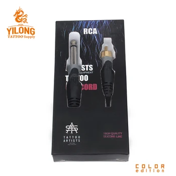 Yilong tetovaže hrane RCA Silikon obujmica za kabel crna guma Silikon tetovaža isječak kabel za tetovaže Besplatna dostava
