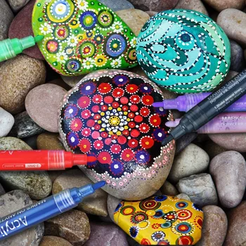 12 boja DIY olovka set vode akrilna boja olovke za crtanje slikarstvo bojice tiskanice škola umjetničke potrepštine