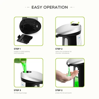 Automatski dozator tekućeg sapuna Smart Senzor blizine za istakanje goriva za pohranu sapuna pumpa za kupaonicu kuhinjski pribor gel