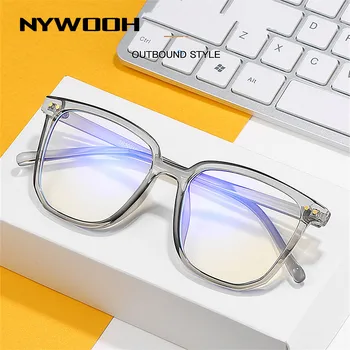 NYWOOH prozirne računala naočale Žene muškarci anti-plavo svjetlo naočale igra ekran Bluelight objektiv антирадиационные naočale