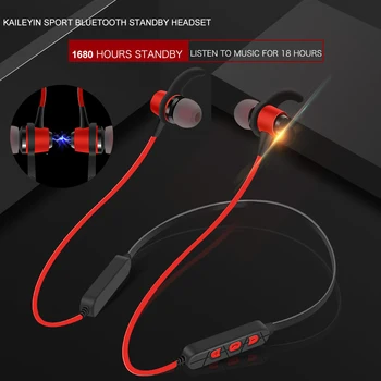 Čarobna glazba bežične bluetooth slušalice vratne maramicu vodootporan sport stereo slušalice s mikrofonom za telefon