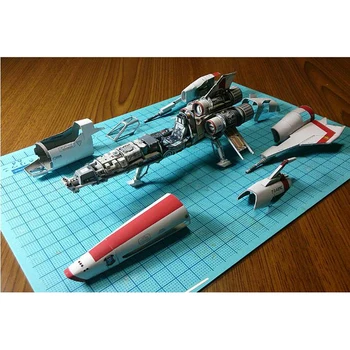 Battlestar Viper 2 Viper Mk2 3D Papir model DIY ručni rad svemirski brod igračka