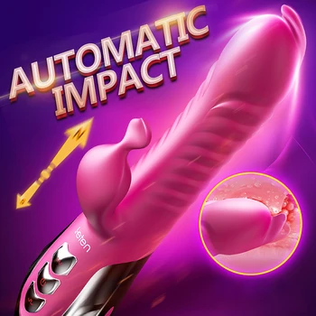 OMYSKY G Spot automatski push Пульсатор dildo Rabbit vibrator stimulator klitorisa masažu vagine adult sex igračke za žene