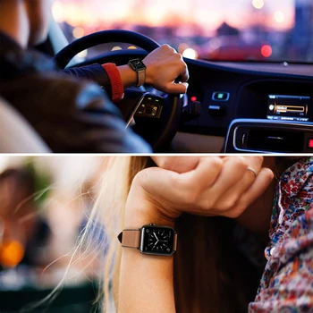Starinski kožni i silikon remen za apple watch band 44 mm 40 mm iwatch narukvica 42 mm 38 mm apple watch 6/5/4/SE/3 / 2 pribor