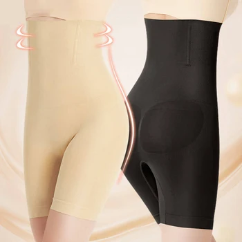Seksi Butt Lifter Tummy Control Gaćice Žene Slimming Shapewear Bešavne Struka Trener Body Shaper Fat Compression SafetyShorts