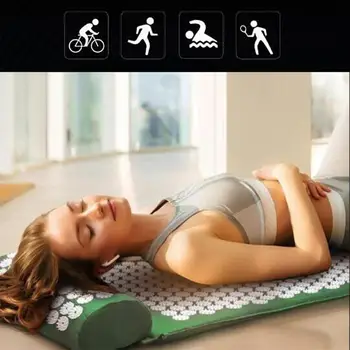 Protuklizni tepih za joge Shiatsu masažni tepih tepih bol tijela vrh fitness pilates sportski jastuk yoga mat bol u leđima mat fitness-mat