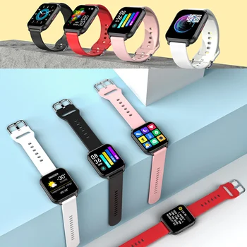 Bluetooth 5.0 Smart watch muškarci puni zaslon osjetljiv na dodir prilagođene sat suočava Smartwatch žene krvni tlak kisika monitor srčane sat
