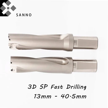 Besplatna dostava SP indeksirana umetanje U bušilica 3D 13-20mm 20.5-25mm 25.5-30 35.5-40mm 40.5 mm водоструйное / brzo presvlačenje bušenje