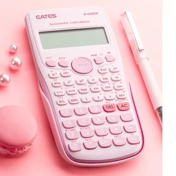 Digitalni znanstveni kalkulator 240 funkcije 82MS statistika matematika 2Line zaslon D-82MSP za učenika škole diplomski