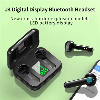 FDGAO TWS 5.0 bežične slušalice Bluetooth slušalice s mikrofonom sportske vodootporan touch slušalice za upravljanje Hifi Stero Zvuk